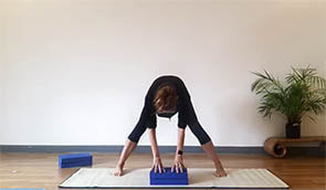 pre-recorded weekly yoga classes with Clara at Bristol YogaSpace