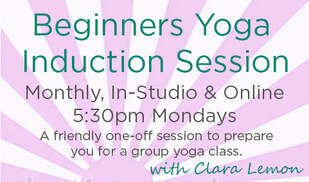 Beginners yoga induction Bristol YogaSpace