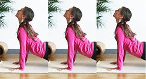 Upward facing dog yoga pose repetition bristol yogaspace