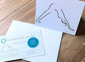 Bristol YogaSpace Gift Vouchers for Yoga class 